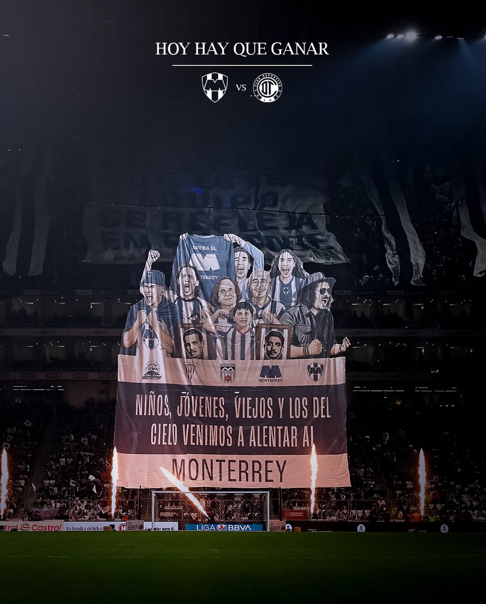 Rayados's tweet photo. 𝑺𝒊𝒆𝒎𝒑𝒓𝒆 𝒍𝒂 𝒎𝒊𝒔𝒎𝒂 𝒊𝒍𝒖𝒔𝒊𝒐́𝒏...💙🤍 https://t.co/zIiSiWlm7r