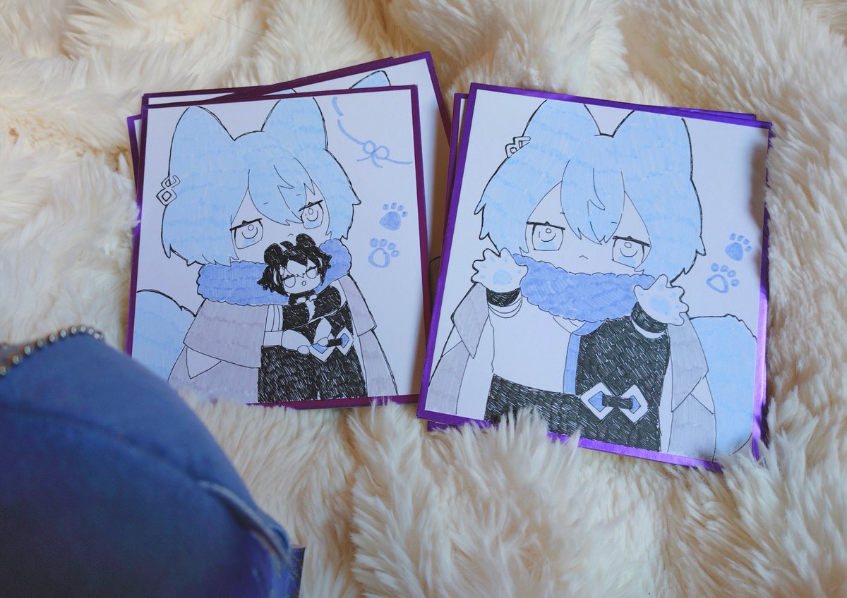 BLUEMOさま専用（原画）祝福の便り ほか　4点おまとめ Post by 水澄まこと▷原稿マン on X: 明日これ出るよん