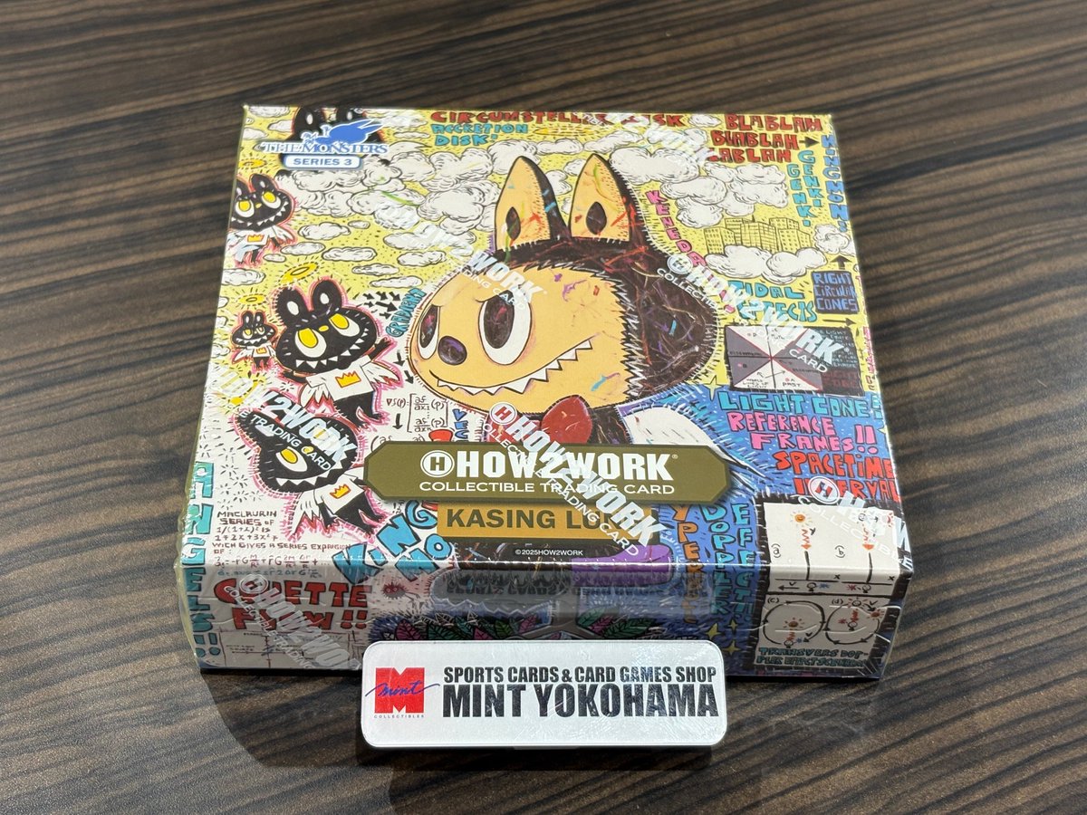 その他 HOW2WORK THE MONSTERS KASING LUNG YAYA 2025 How2work The Monsters Series 3 Labubu Kasing Lung TC SR 86/84