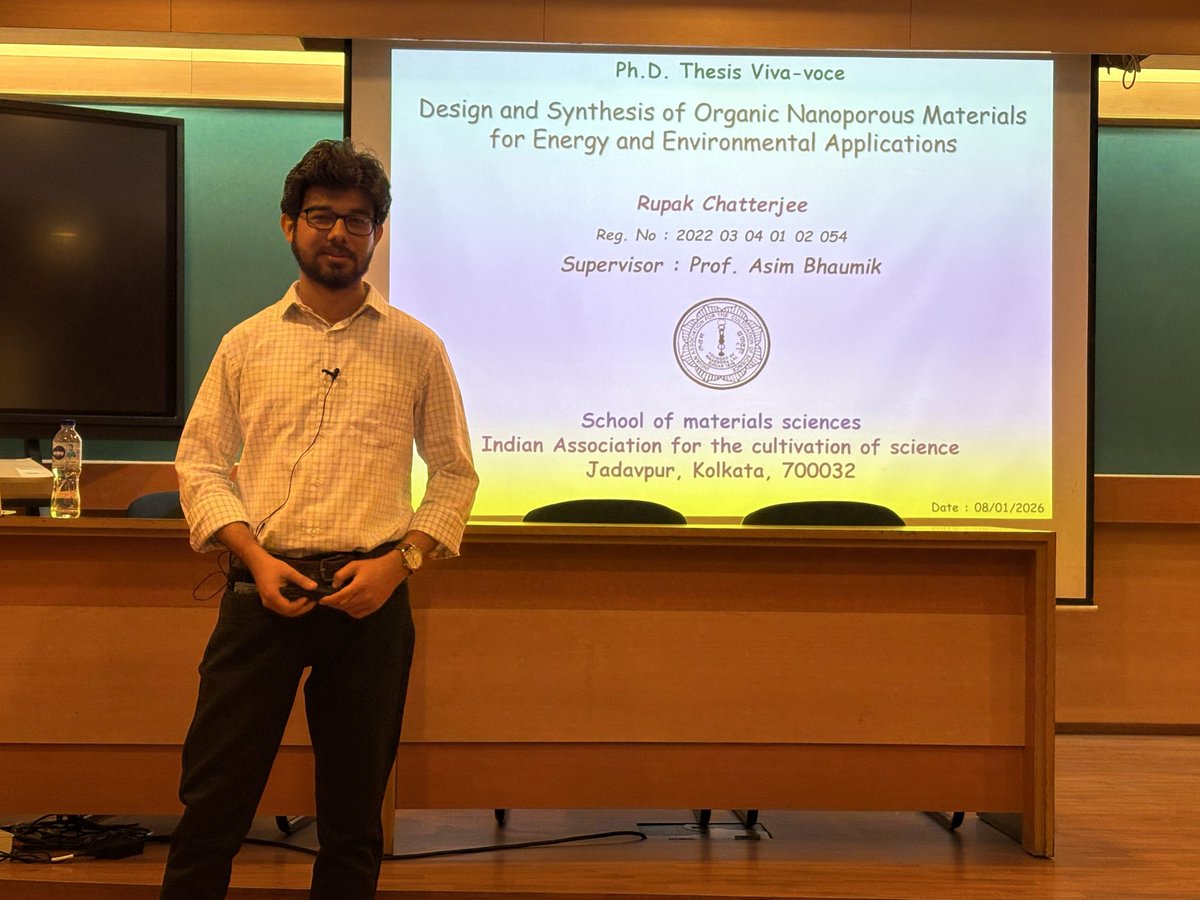 Bhaumik's Advanced Materials Group tweet media