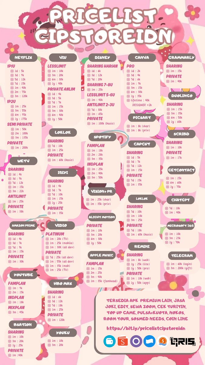 cipstoreidn's tweet photo. @_prettys0ul ready yapp start harian wawa di bio https://t.co/8NSdM7CdJm