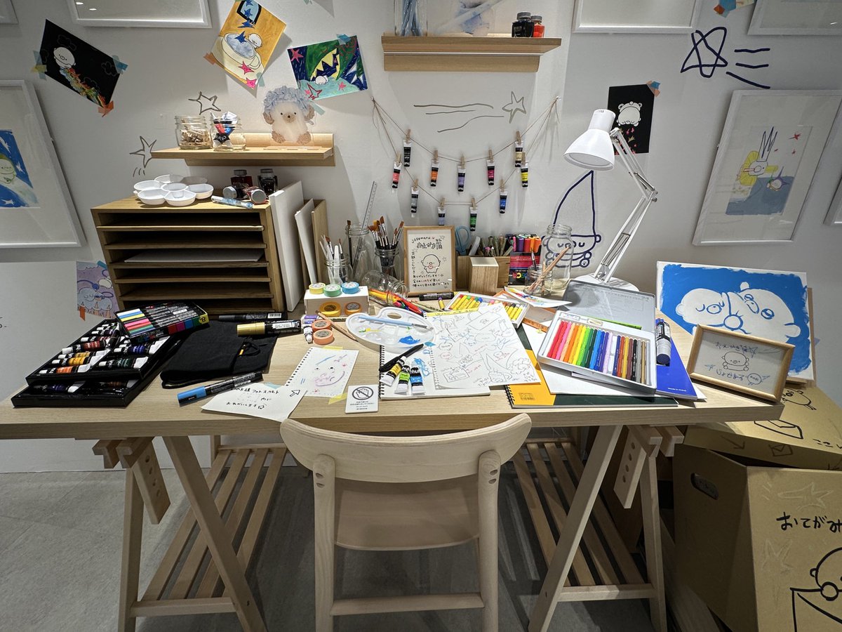 じょせまる　おえかき展　ながてぃしゃつ M じょせまるおえかき展かわいすぎた