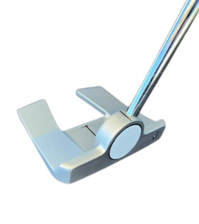 AshdonGolf's tweet photo. Zero-Torque is all the rage now. Notice all the center-shaft putters hitting the market? Answer this: what's more stable: A single center shaft that is ~0.37" wide OR a center-balanced connection that is 1.68" wide (over 4x wider)? IYKYK https://t.co/X1WLxipSKP