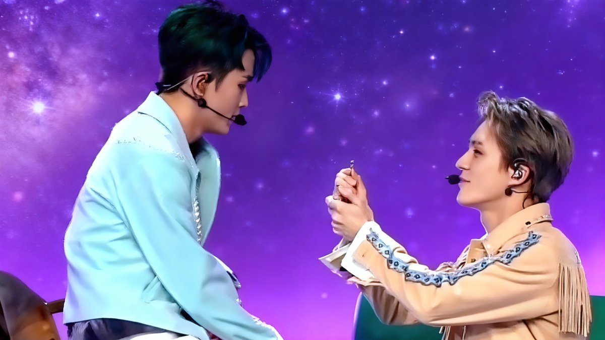 1225zip's tweet image. oh jeno lee... the romantic man that you are