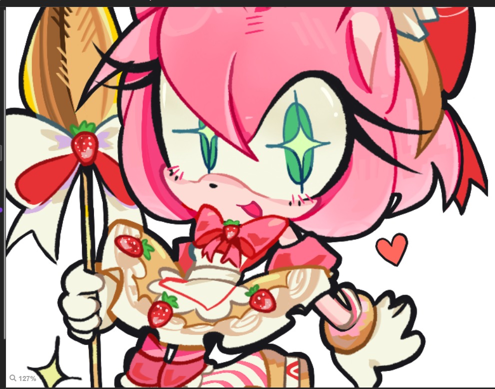 She's so cute 😭❤️
#amyrose #fanart