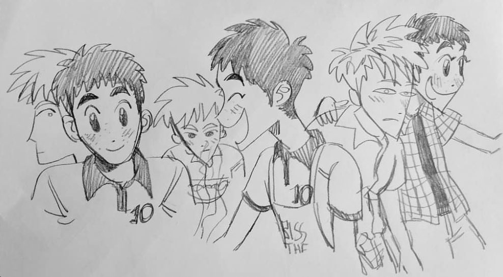 brapping11's tweet photo. 2019 2020 2022  could have sworn I had drawn more with the amount of pain they inflict on me for the past 7 years https://t.co/s7c8DHsqgZ