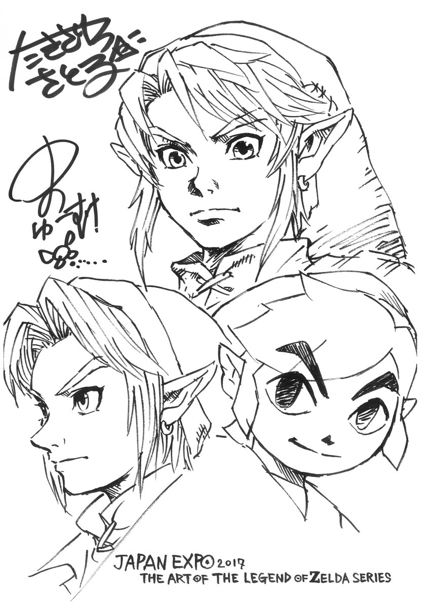 ZeldaAnecdotes's tweet image. ⚔️ Zelda &amp;amp; Link - arts by Yusuke Nakano