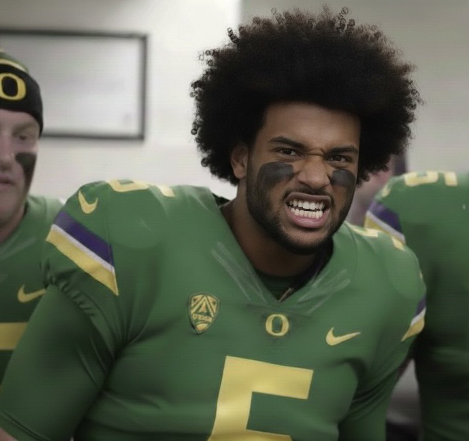 SleeperPicksHQ's tweet image. Dante Moore in the biggest game of his life: