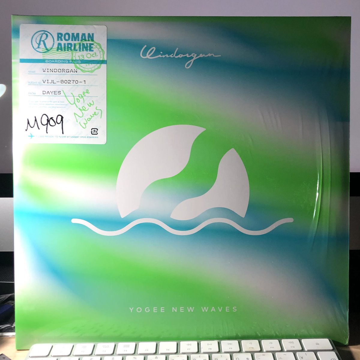 yogee new waves windorgan レコード LP Yogee New Waves / Waves LP - CURIOUS RECORDS