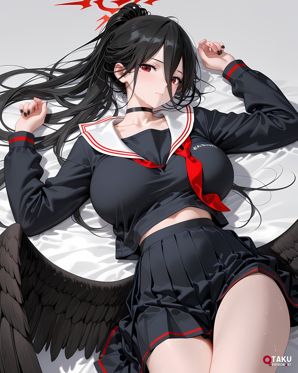 Hasumi 🤯🖤 #ブルーアーカイブ SFW #bluearchive