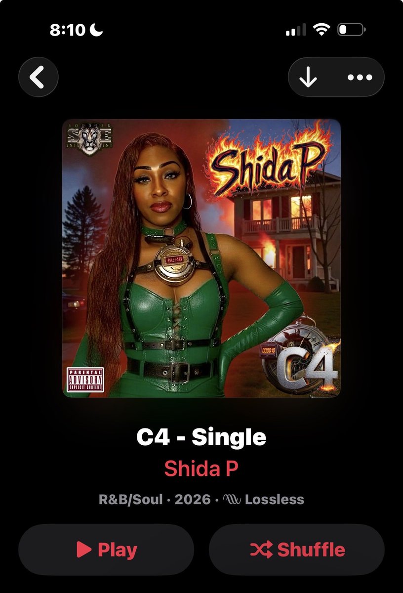 Shidapope's tweet photo. OUT NOW!!! On all platforms SHIDA P C4 https://t.co/IcrNLIUYPj