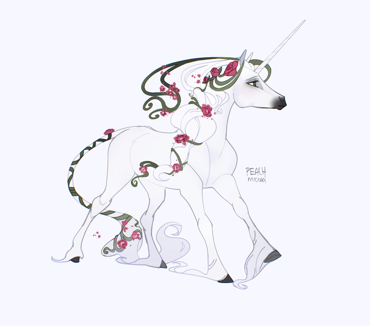 peachmichea's tweet image. have a headcanon that they are sisters rosebriar and snowdreamer #bellasara