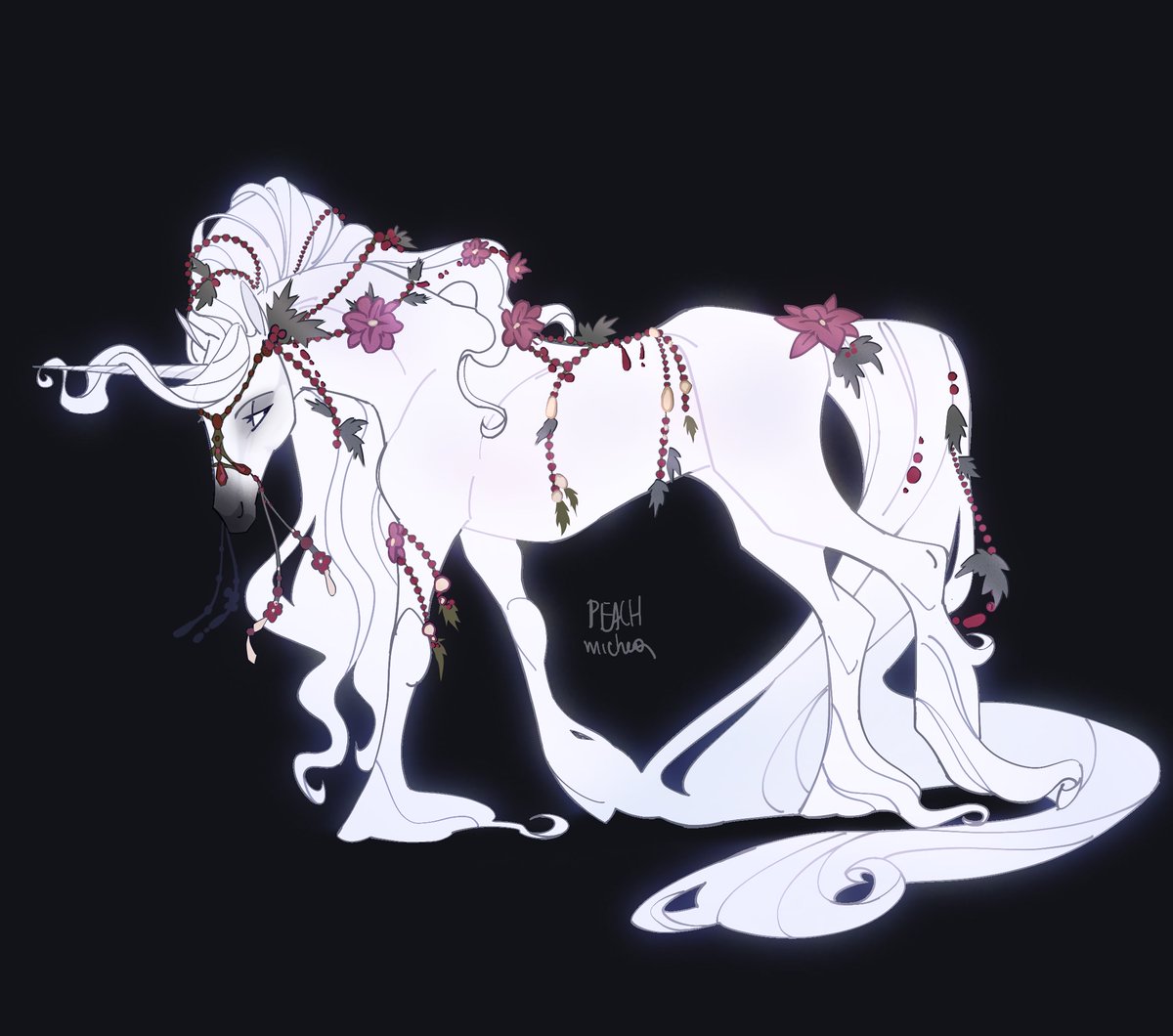 peachmichea's tweet image. have a headcanon that they are sisters rosebriar and snowdreamer #bellasara