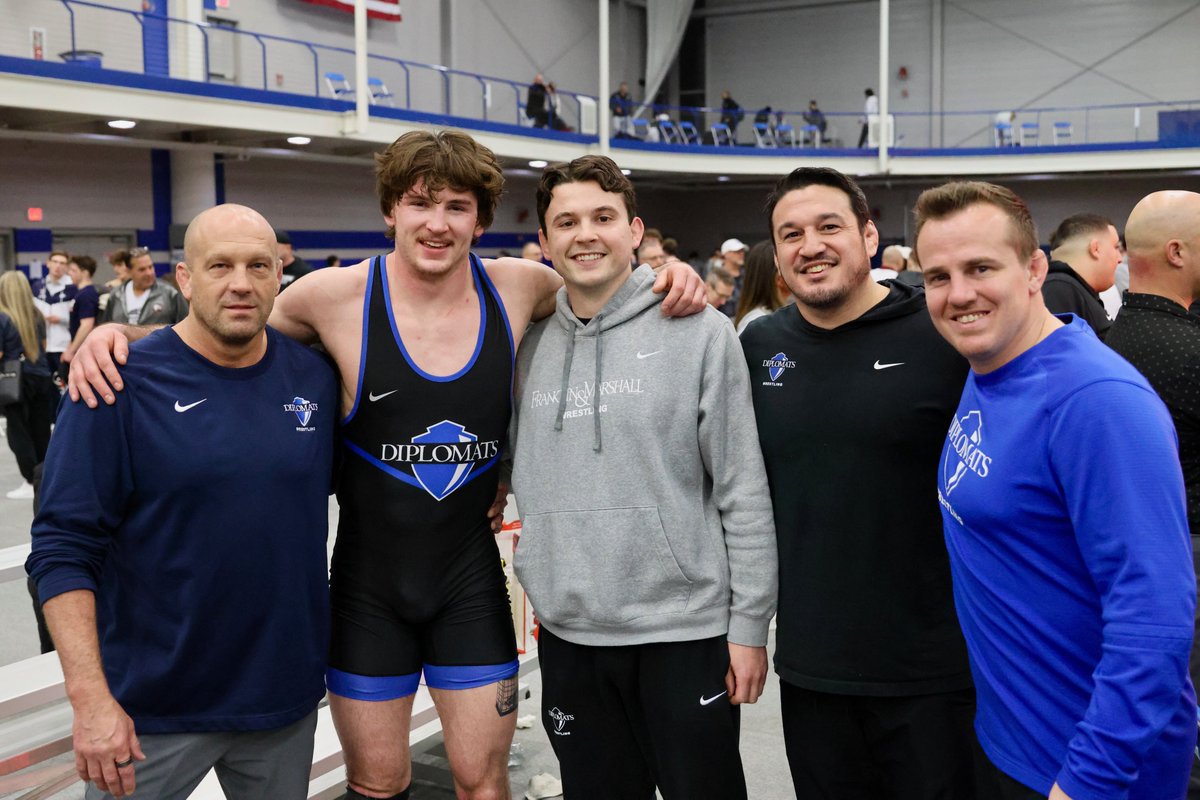 FandMWrestling's tweet image. James Conway does it❗️The Diplomats have a Lehman Open Champion after the #⃣7⃣ wrestler in the country goes 5-0 on Friday.

📰 godiplomats.com/news/2026/1/9/…