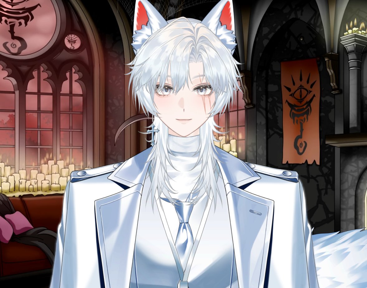 Finally making my hubbys Vtuber model! <3 

Thank you <a href="/IamKyoki/">Kyoki_studio@Art&Live2D</a>!

#KyoKiCustomizableModel