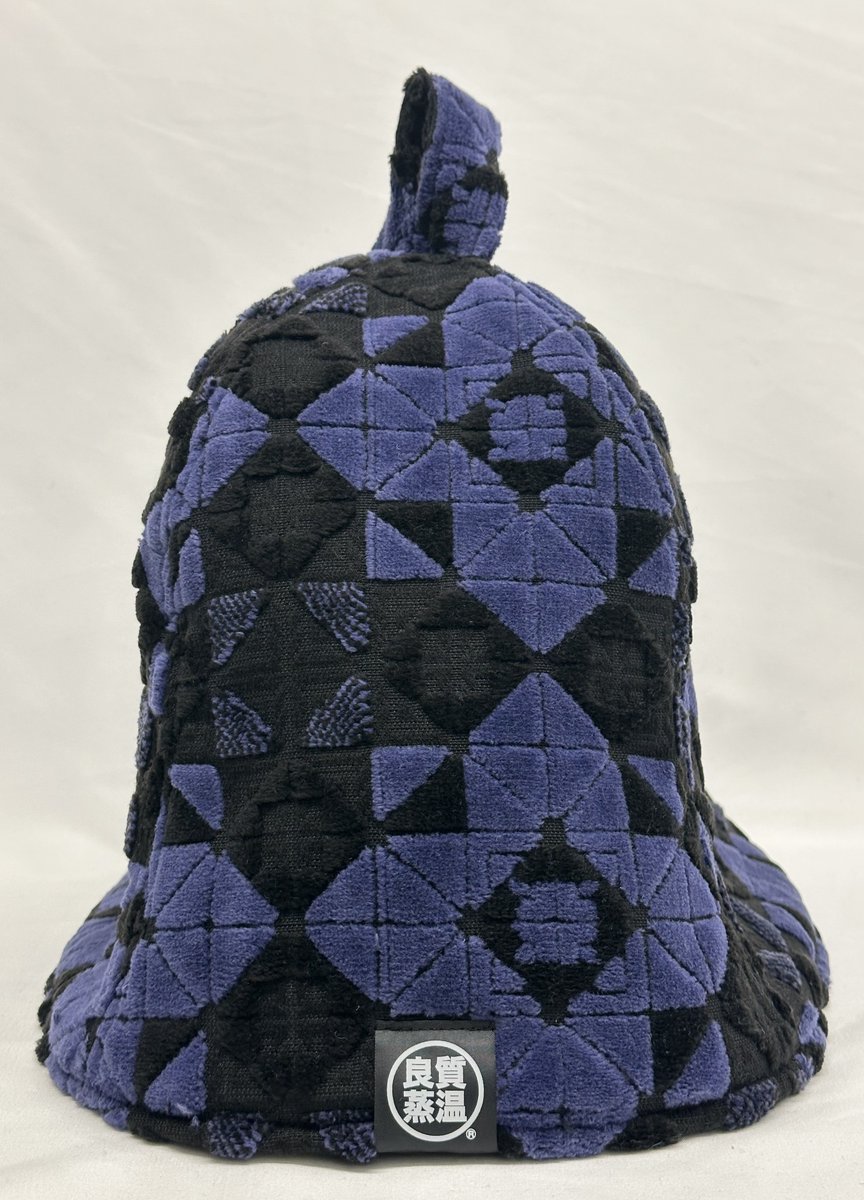 グレー迷彩メッシュ虚無僧 ベストサウナハット 良質蒸温 BSH グレー