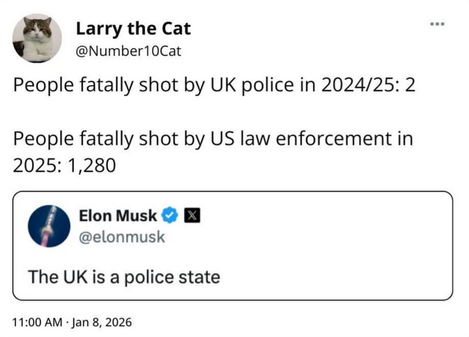 #Musk can't even come up with a valid point when challenged by a cat.