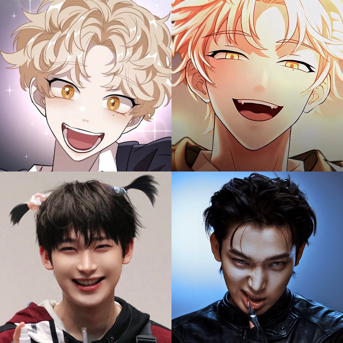 mintcho_matcha's tweet image. This is what's called duality~ 

#SHION #SUNOO