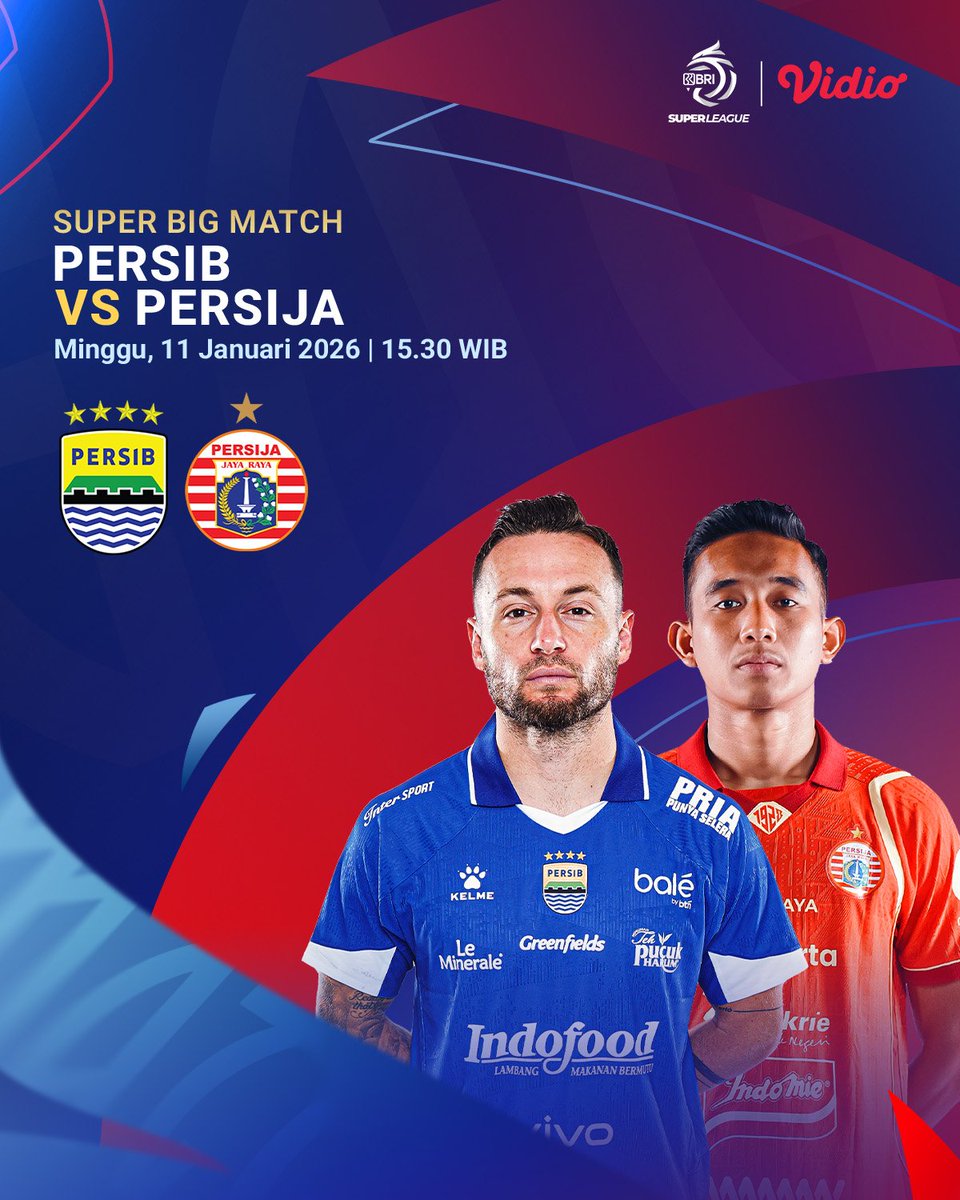 panditfootball's tweet image. Rekor Tak Terkalahkan vs Persija!

Sejak menukangi Persib, Bojan Hodak belum pernah kalah saat menghadapi Persija Jakarta.
Empat pertemuan, tetap tak tersentuh kekalahan.

Akankah catatan impresif itu berlanjut di laga kali ini? 

Persib Bandung vs Persija Jakarta
Minggu, 11…