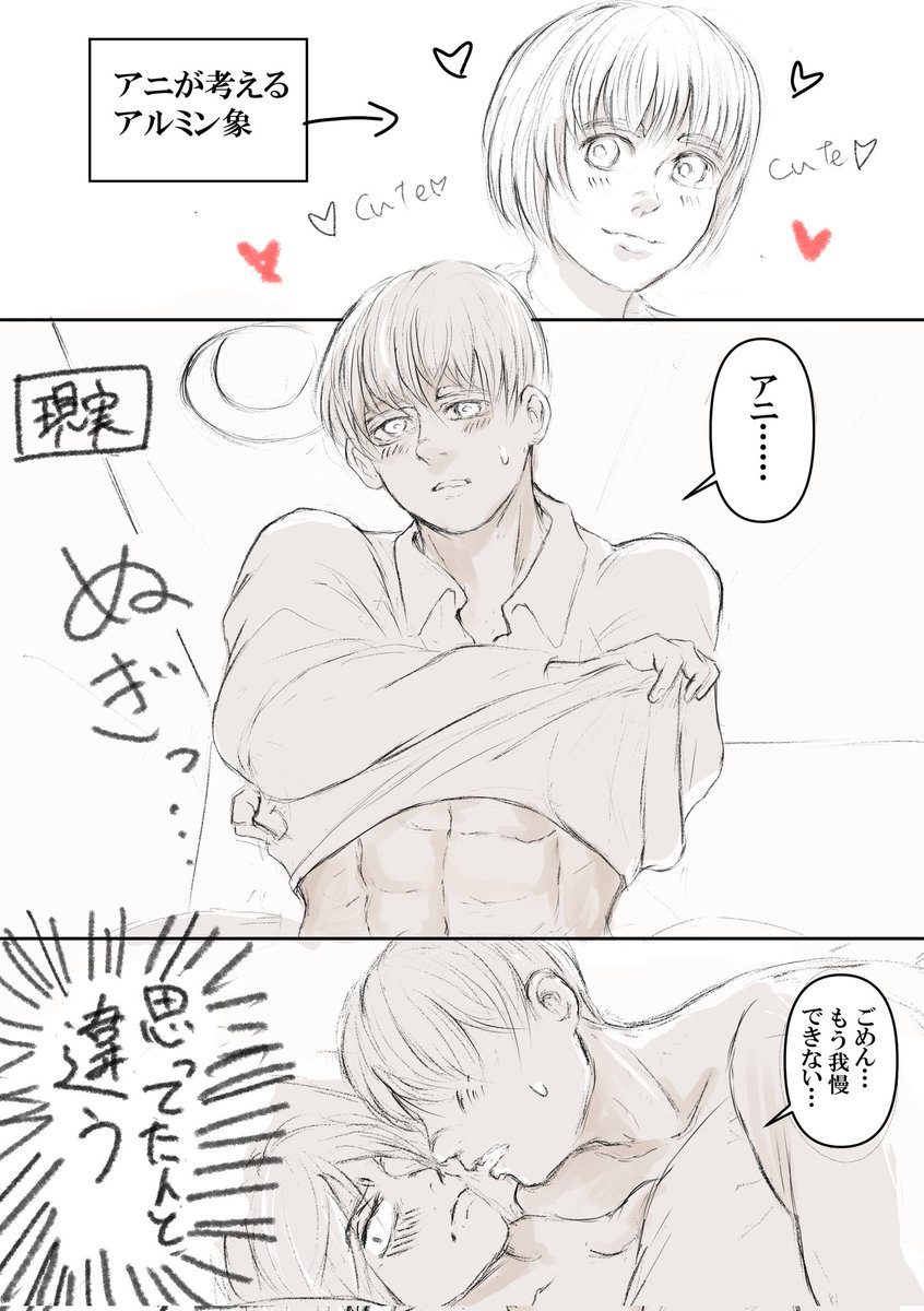 #aruani
記憶とのギャップにビビるアニちゃん