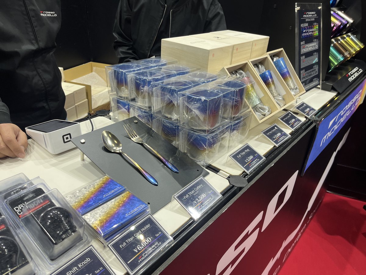 rossomodello's tweet image. オートサロン2日目！
まだまだフルラインナップで販売中！！