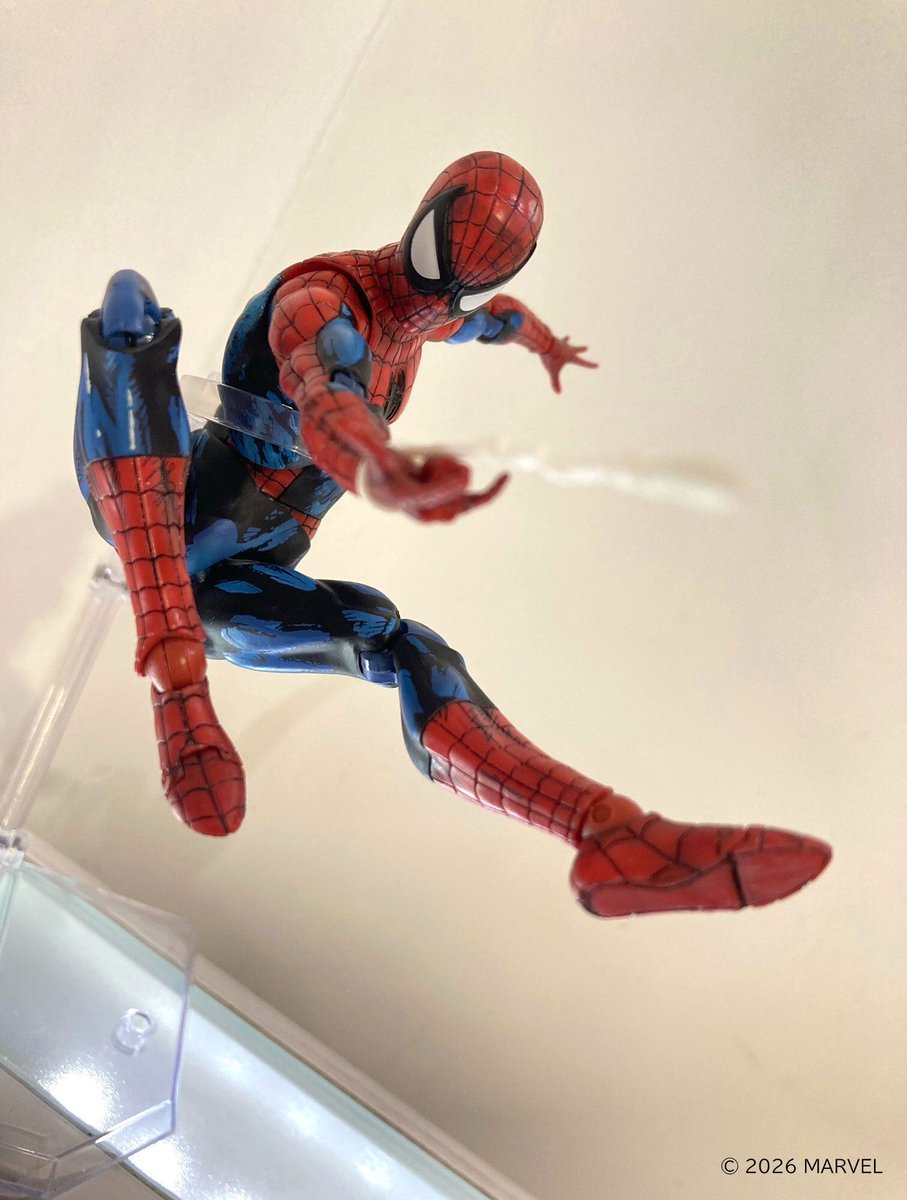 Today's SOLAMACHI】 MAFEXからSPIDER-MAN（COMIC PAINT）が発売中