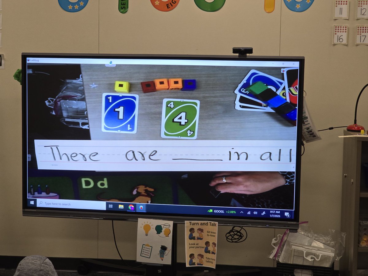 MsLDMac's tweet photo. Love seeing our Kinder students shining in math class-learning hands-on w/ manipulatives & using sentence stems to explain their thinking! Building strong math minds from the start 💙✨
#KinderMath #HandsOnLearning #MathTalk #StudentThinking #MathIsFun #LearningInAction https://t.co/xQFaYKfvCi