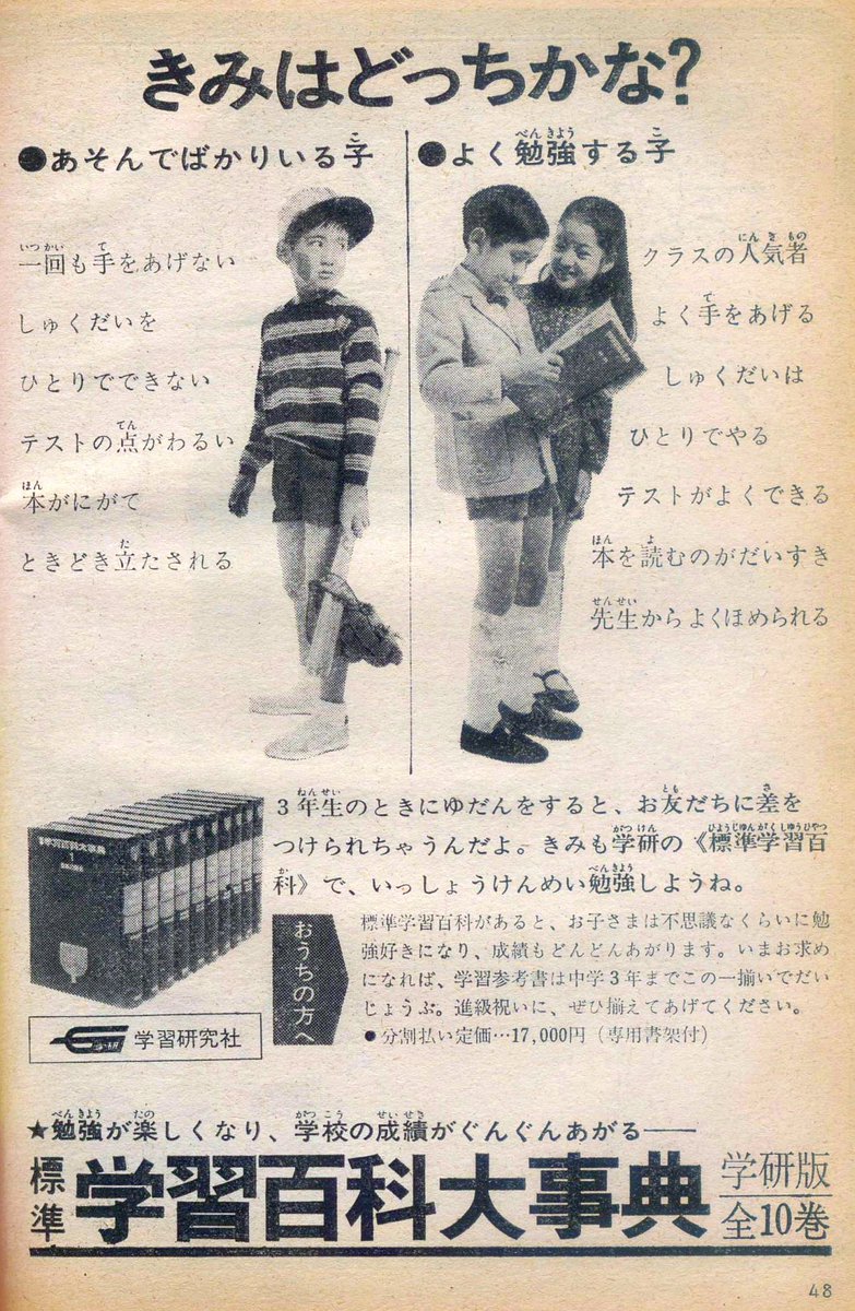 学習百科事典 おそらくこの学習百科事典が売られていた 頃のガキだったが「よく勉強