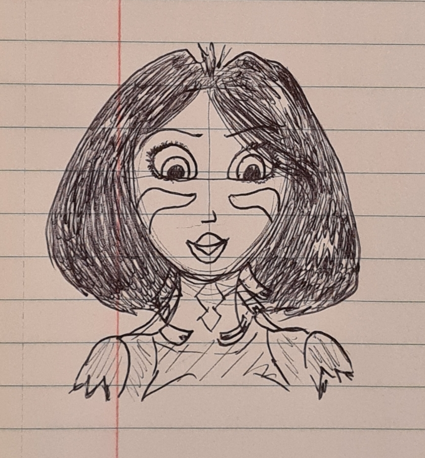 My (very bad) drawings of Alita. 😊 Thank you to Channel Does Not Exist on the Alita Livestream for your excellent tutorials. Here's hoping I improve (a lot). 😆
<a href="/MuscogeeCreek/">Creek Indian #AlitaArmy</a> 
#AlitaArmy #Alita #Gally #AlitaBattleAngel #BattleAngelAlita #GUNNM #AlitaFanArt #AlitatheKillingAngel