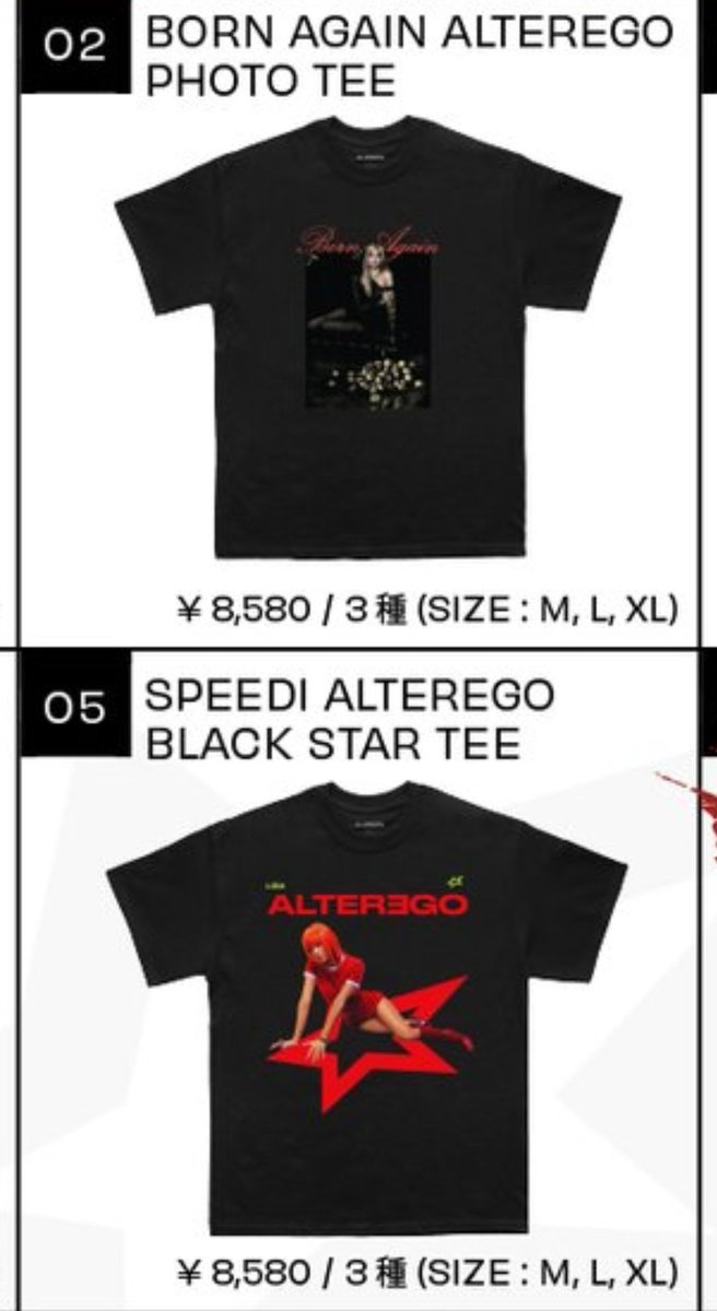 LISA ALTER EGO MERCHANDISE ALBUM ZIPUP HOODIE / BLK - NUBIAN 限定