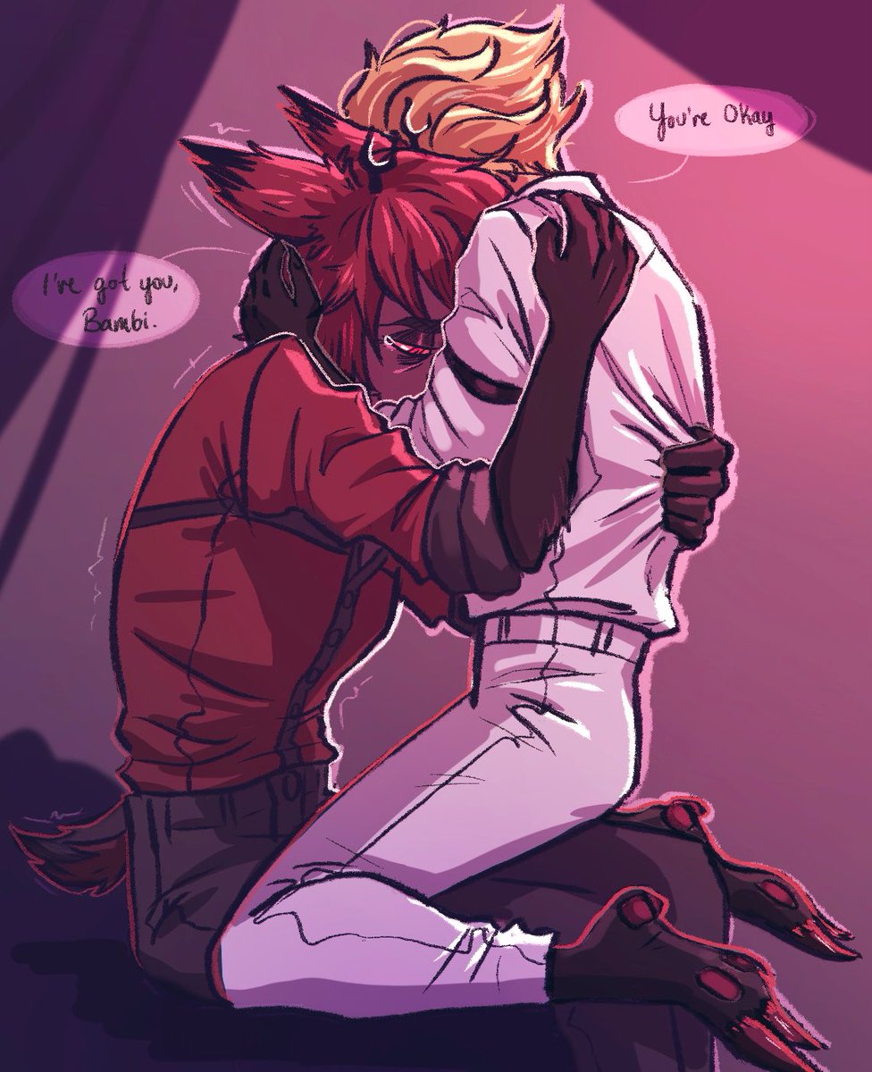 kazlicya's tweet image. I’ve got you. 

#radioapple #HazbinHotel