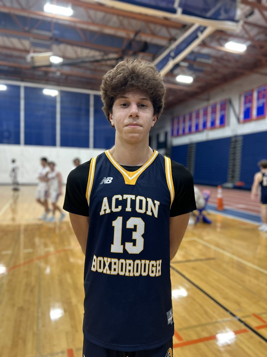 <a href="/jerjac04/">Anthony Halls</a> <a href="/AB_Boys_Bball/">AB Boys' Basketball</a> <a href="/ABRevsAthletics/">Acton-Boxborough Athletics</a> <a href="/HusseinFahad_3/">Hussein Fahad</a> @JordanOliv84208 <a href="/Dezflumo/">Desmond Flumo</a> <a href="/KingstonFlemmin/">KingstonFlemming</a> <a href="/roulhack/">Khari Roulhac</a> <a href="/BConn63/">Brendan Connelly</a> <a href="/tgsports/">Worcester T&G Sports</a> <a href="/MetroWestSports/">Daily News Sports</a> <a href="/sports_ledger/">Patriot Ledger sports</a> <a href="/BrendanKurie/">Brendan Kurie</a> Player of the Game <a href="/HusseinFahad_3/">Hussein Fahad</a> putting up video game numbers 20p/17r. A football player by nature but this kid is athletic, times rebounds well, tenacious, great piece to the puzzle for this AB team. Definitely worth checking out if you like <a href="/mass_basketball/">Mass Basketball Daily</a> <a href="/ABRevsAthletics/">Acton-Boxborough Athletics</a>