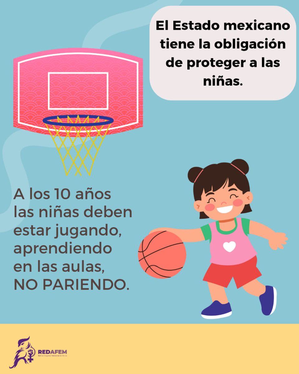 📊 Embarazo infantil en México
🔴 Cada año, 8,000–10,000 niñas (10–14 años) dan a luz.
⚠️ México ocupa el 1er lugar en la OCDE.
🚨 Más del 90 % de los casos son por violación sexual.
En menores de 12 años, siempre es un delito.
🩺 Riesgo de muerte 4 veces mayor
