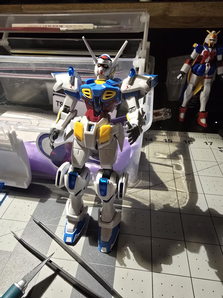 VampireRip's tweet image. If ICE feels threatened by my models, I would love to see them try to arrest me for buying more. My protest is not a violent one, building mecha is a silent one. So to the normie who threatened me SCREW OFF