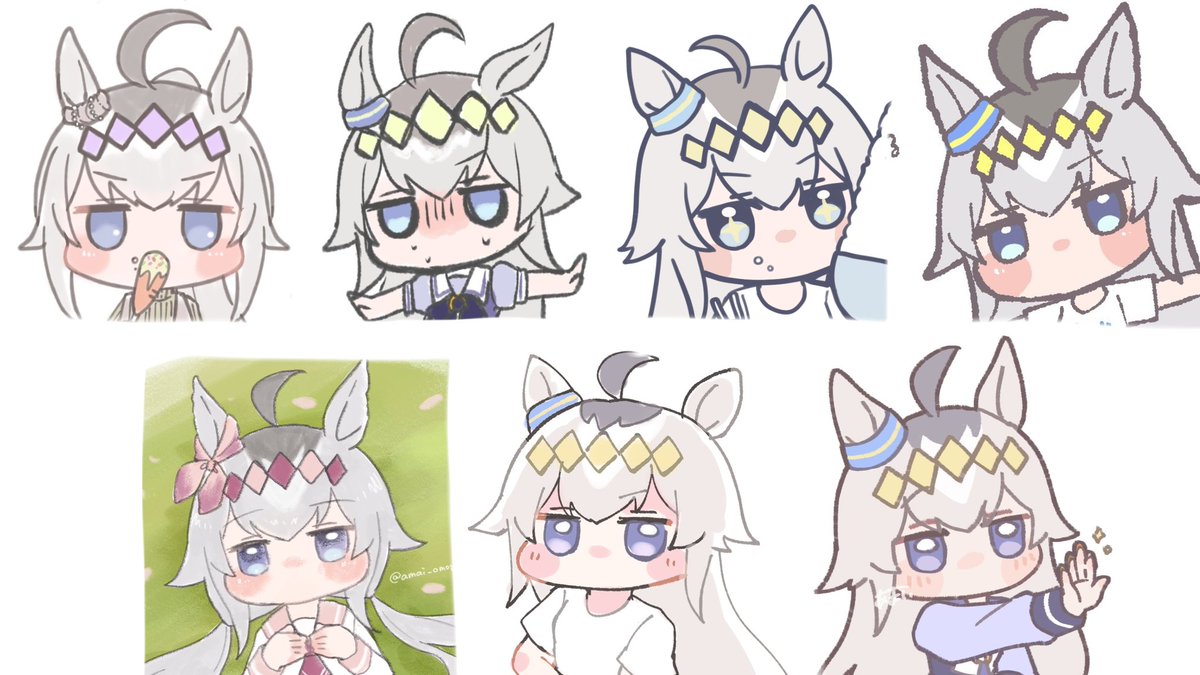 ちみオグリで見る絵柄の変化