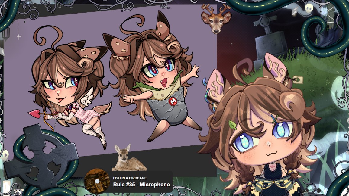 MambiieDoe's tweet image. thank you to all who joined!! had fun doodling with you all ⸜(｡˃ ᵕ ˂ )⸝♡ made some stickers for my server