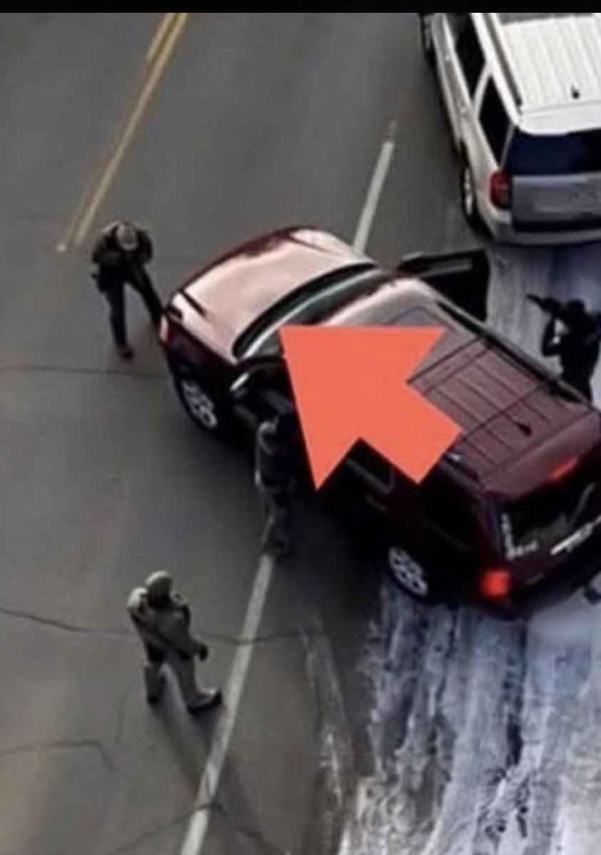 CommonSenseDOGE's tweet image. OPEN YOUR EYES and accept the truth.  ICE agent in front of vehicle, car deliberately tries to run him down.  CAR = WEAPON.  He fires his weapon to save himself.