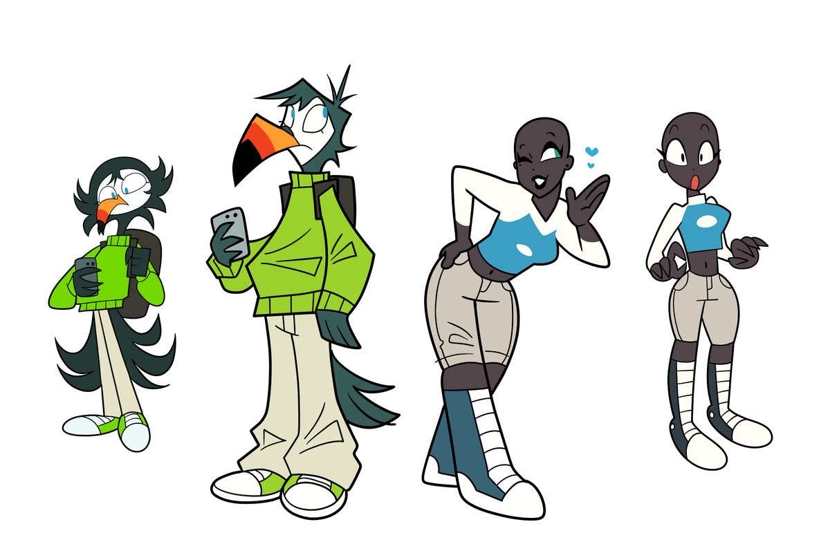 CometaZzzZ's tweet image. redesenhei personagens minhas que eu devo ter desenhado duas vezes e nunca mais