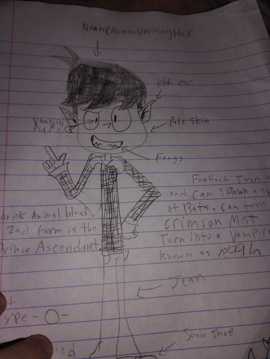 NoneG24259's tweet photo. Hey guys! Just a quick reminder that I AM a vampire, and unlike @TheVampireEm , I'm unique because I have.
Pale violet skin.
Pointed ears.
3 forms.
A rare mutation that allows me to eat mortal food.
Can turn into crimson mist.
Can turn into a swarm of bats.
Can turn into a bat. https://t.co/ypvH5lAoBi
