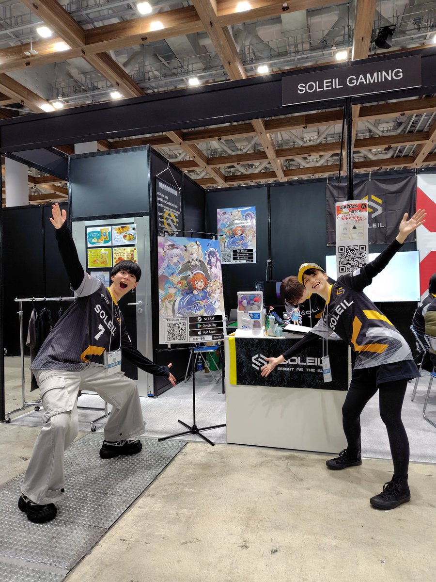 matchan2525ya's tweet photo. まっちゃん屋は本日ガチャ係でブースにおります✨️
南1・2ホール9-05　SoleilGamingブースでスマブラやスト6などなど試遊していただくとガチャがひけるので是非遊びに来てねー！

#tef2026 #東京eスポーツフェスタ2026 https://t.co/meH4sp5upR
