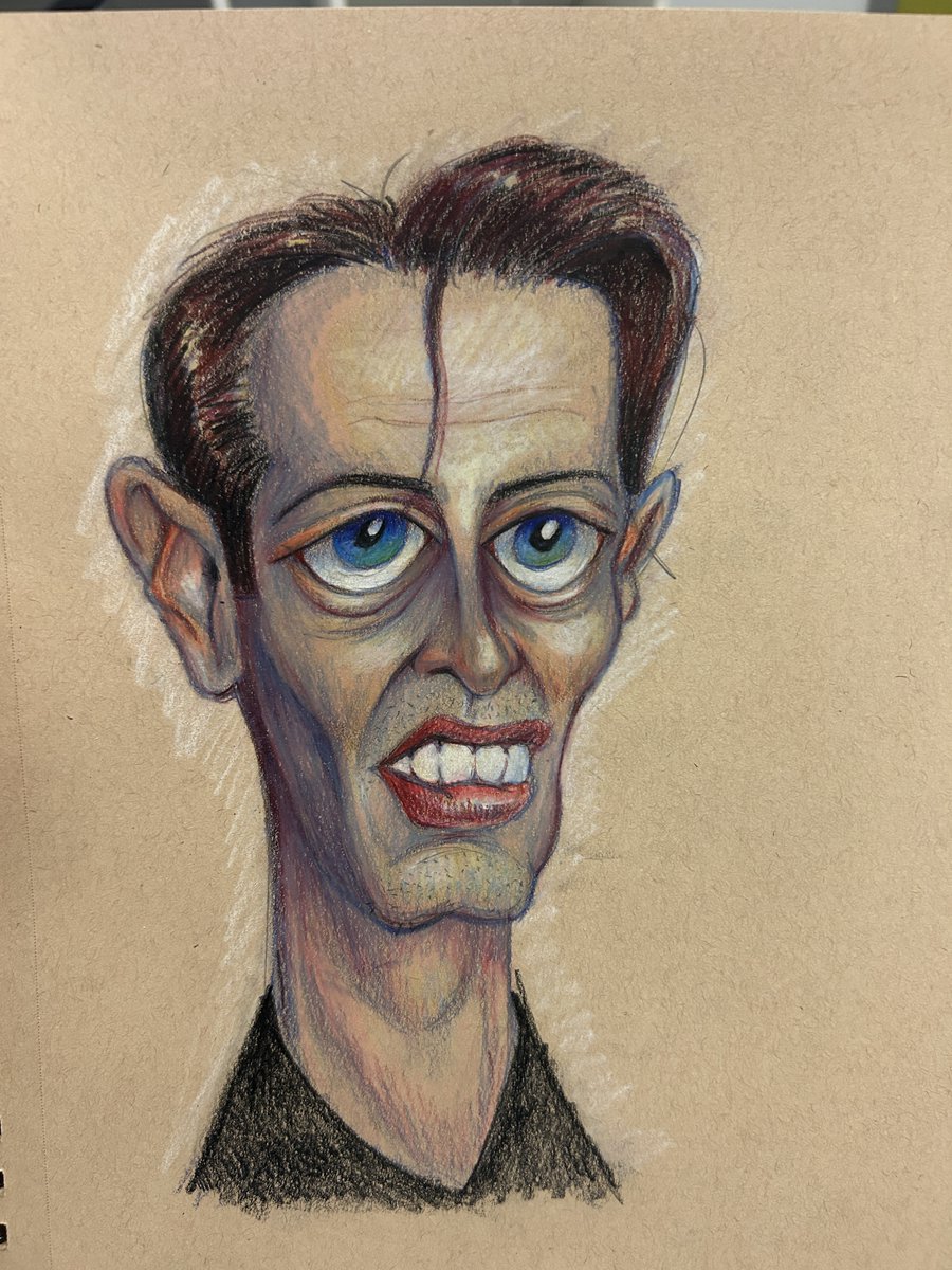 alphahat05's tweet image. Scary ass Steve Buscemi caricature