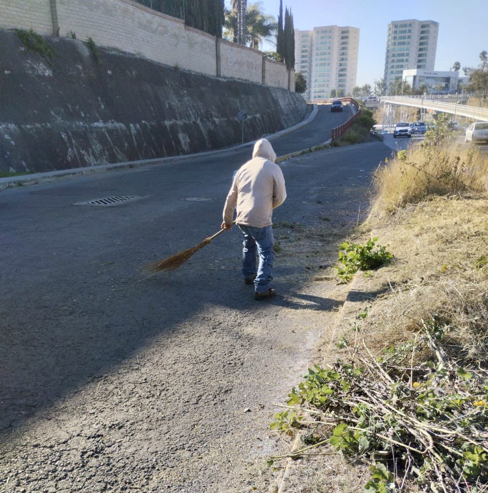 En el #GobiernoDeResultados continuamos mejorando la imagen urbana. 🙌🏼

A través de la Secretaría de Servicios Públicos, implementamos una 🧹  “Jornada de Limpieza” en la lateral del Periférico Ecológico, de la Delegación Atlixcáyotl.

#ContigoContinuamosElCambioDeRumbo