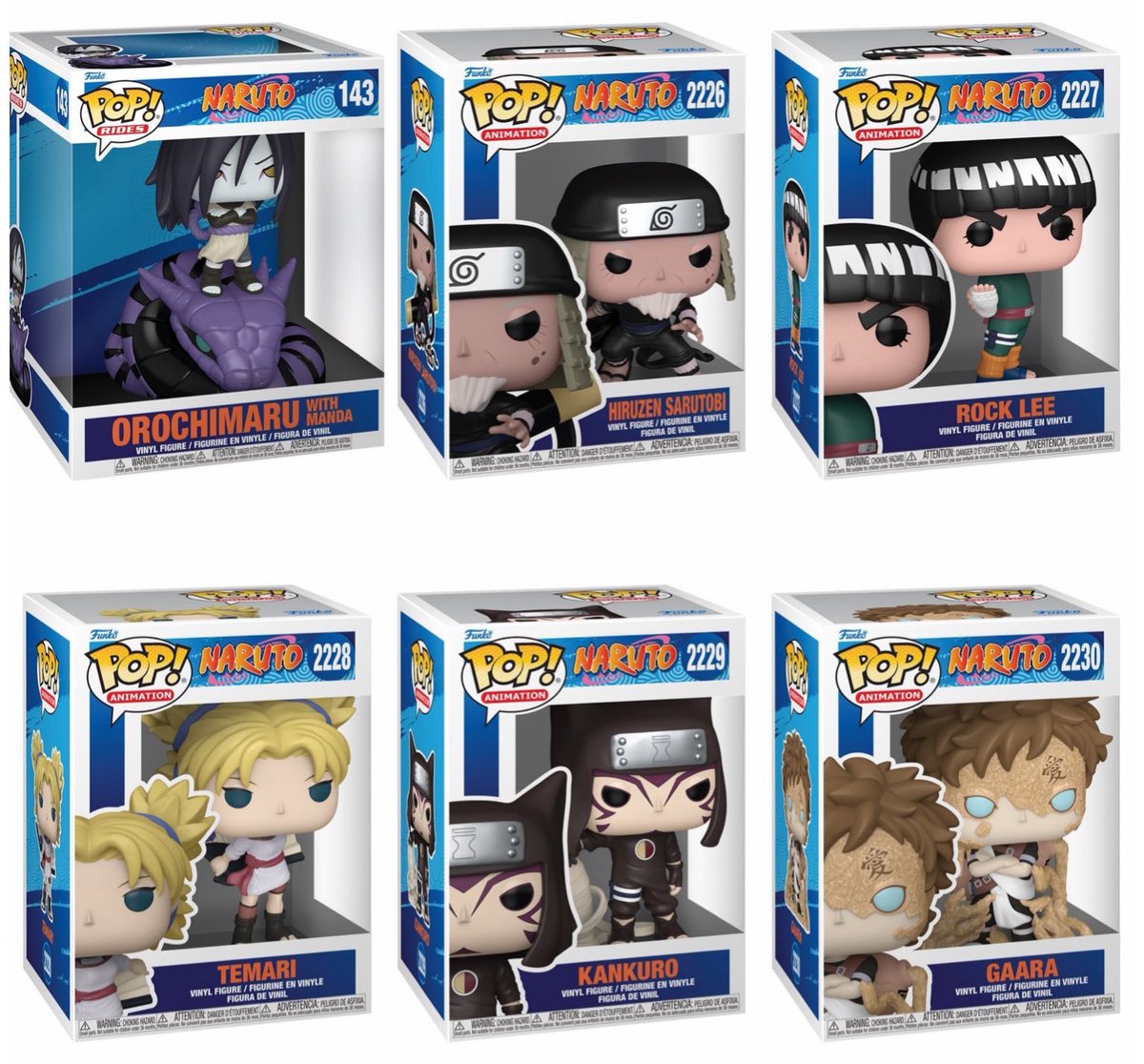 FunkoPOPsNews's tweet image. First look! Classic Naruto Funko POPs! Who’s your pick? Links below this Wednesday, 9AM PT ~ 🐍 

  EE ~ fnkpp.com/EENaru
  vR ~ fnkpp.com/vR
  Amzn ~ fnkpp.com/AmNaru

#Ad #Naruto #FunkoPOPNews #Funko #FunkoPOP