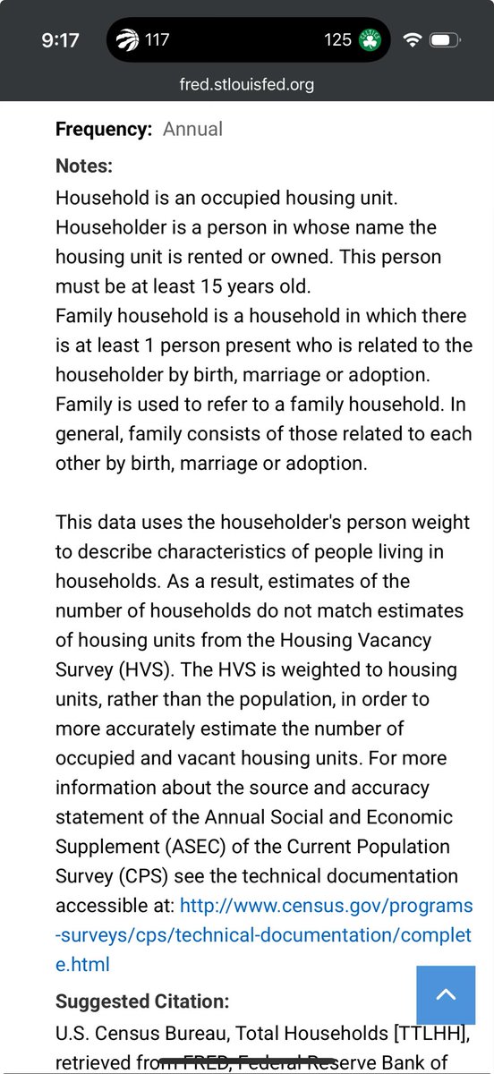 StatsMass's tweet photo. @JohnWake That’s an interesting point, I assumed they got households from tax or census records. Interesting that it’s tied to housing units.

FRED gives some helpful notes, pointing to Home Vacancy Survey Rate https://t.co/yxk3M6mk0J https://t.co/zgRqbzlZer