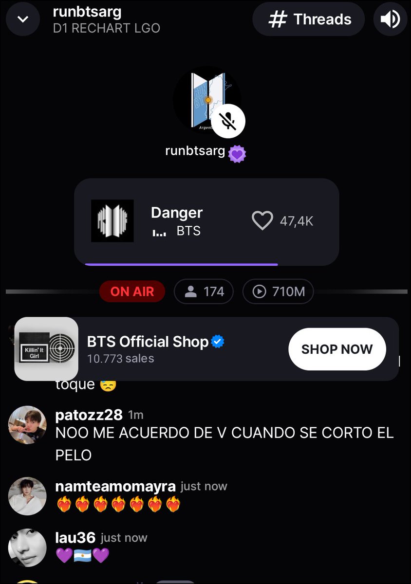 lauru63's tweet photo. @RunBTSArg 💜🇦🇷 https://t.co/Yn49RY9YNg