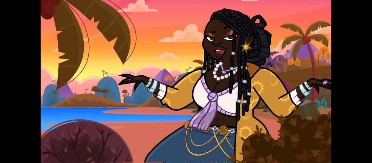 tonyhxu's tweet photo. oh, ella es tan diva; sus vibras son tan leshawna de drama total y es tan segura de si misma. la amo tanto sin haberla visto en acción. oh, Dunia, ¡vas a devorar tanto está temporada!🔮☀️💜.
#dctwt #disventurecamp5 #campamentodesventura #teamdunia. https://t.co/BKw2A4ylAn