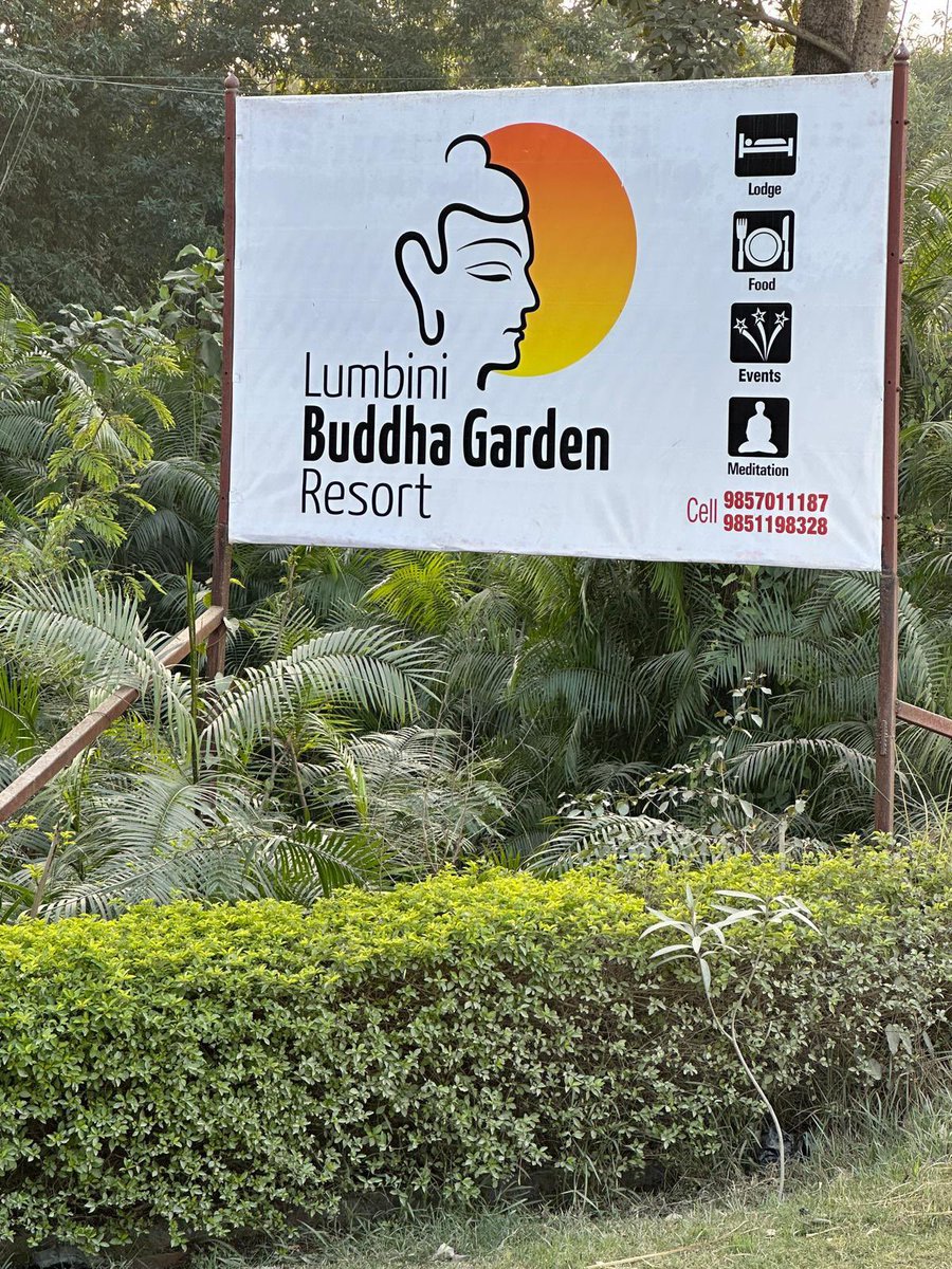 Lumbini Buddha Garden tweet media