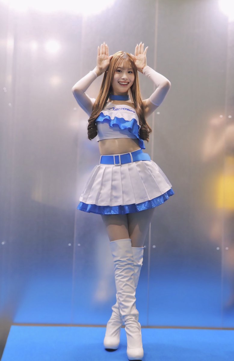 2026.01.09 東京オートサロン/ AUTO WAYブース 💙 #松田蘭 ちゃん