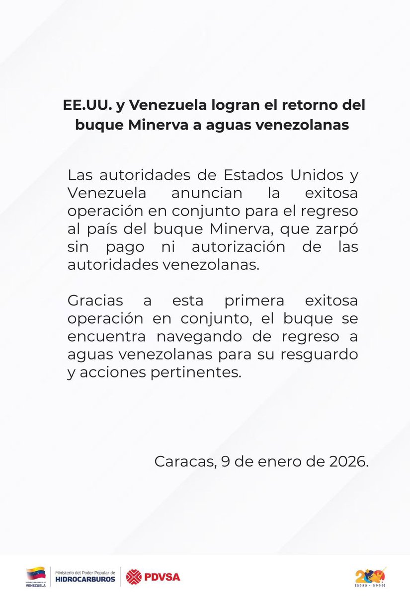 HeverCastroB's tweet image. Ahora es Delcy quien está pichando a los buques de la flota fantasma para que trump los intercepte.🤣
Como vió que los estaban confiscando todos y se quedaría sin chivo y sin mecate, dijo que el Minerva se había ido sin pagar, Trump lo interceptó y envió de regreso a Venezuela.🫣