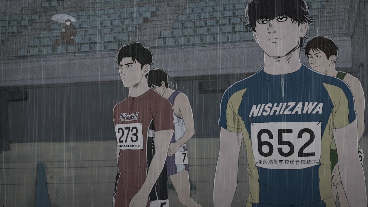 retire2038's tweet photo. เมื่อคืนดู Animation เรื่อง 100 meters ใน Netflix เป็นการ์ตูนปรัชญา ชีวิต ที่ว่าด้วยระยะ 100 เมตร (คนเขียนคนเดียวกับสุริยะปราชญ์) แต่เปลี่ยนชีวิตคนมานักต่อนัก 

ความพิเศษของการ์ตูนเรื่องนี้คือดูแล้ว ตัวละครมันขยับแปลกๆ เลยไปอ่านต่อ ค้นพบว่าใช้วิธี Rotoscope คือ การลอกลาย

เรื่องนี้จะถ่ายคนแสดงจริงก่อน > ลอกลาย > เอาไปทำแอนิเมชันก่อน 

ถามว่าทำไมต้องทำขนาดนี้
เพราะวิธีนี้ให้ความสมจริง เป๊ะ กับ movement ความเป็นคนมากๆ (Spiderman Across the spiderverse ก็ใช้) 

1. เพื่อเก็บ "ความเร็ว" ที่มนุษย์วาดเองไม่ได้
การวิ่งแข่ง 100 เมตร คือการใช้พลังกายสูงสุดในเวลาเพียง 10 วินาที ผู้กำกับอธิบายว่า การทำแอนิเมชันปกติ (ที่วาด 1 รูป เว้น 2-3 เฟรม) ไม่สามารถถ่ายทอด "ความเร็วระดับนักกีฬา" ได้สมจริง

> ในเรื่องนี้ บางฉากต้องวาดแบบ "เฟรมต่อเฟรม" (วาดทุกรูปที่เคลื่อนไหว) เพื่อให้เห็นกล้ามเนื้อกระตุก แรงสั่นสะเทือนตอนเท้ากระทบพื้น และความเร็วที่ดูแล้ว "จุก" เหมือนดูการแข่งจริง

2. เพื่อโชว์ "อารมณ์" ผ่านภาษากาย
เรื่องนี้ไม่ใช่แค่เรื่องวิ่ง แต่เป็นเรื่องของ "ความกดดัน" และ "ความคลั่งไคล้" * การใช้ Rotoscope ช่วยให้เก็บรายละเอียดเล็กๆ ได้ เช่น การหอบหายใจจนตัวโยน, มือที่สั่นก่อนออกตัว หรือแววตาที่จดจ่อ ซึ่งถ้าใช้วิธีวาดปกติ รายละเอียดพวกนี้อาจจะดูแข็งหรือหายไป แต่ Rotoscope ทำให้ตัวละครดูมี "น้ำหนัก" และมี "จิตวิญญาณ" เหมือนคนจริงๆ

3. มุมกล้องที่ "หมุนรอบตัว" (Dynamic Camera)
ในเรื่องจะมีฉากเด็ดอย่างการใช้ Long Take (กล้องแพนยาวๆ ไม่ตัด) หมุนรอบตัวนักวิ่งท่ามกลางสายฝน

• การวาดมุมกล้องแบบนี้ด้วยมือเปล่าให้สัดส่วนตัวละครไม่เบี้ยวเป็นเรื่องที่ยากมหาศาล การถ่ายคนจริงมาเป็นต้นแบบก่อน จึงช่วยให้ทีมงานสามารถสร้างฉากที่ดูอลังการและสมจริงจนคนดูรู้สึกเหมือนลงไปวิ่งอยู่ข้างๆ นักกีฬาเลย

ชวนไปดูเรื่องนี้ใน Netflix ค่ะ